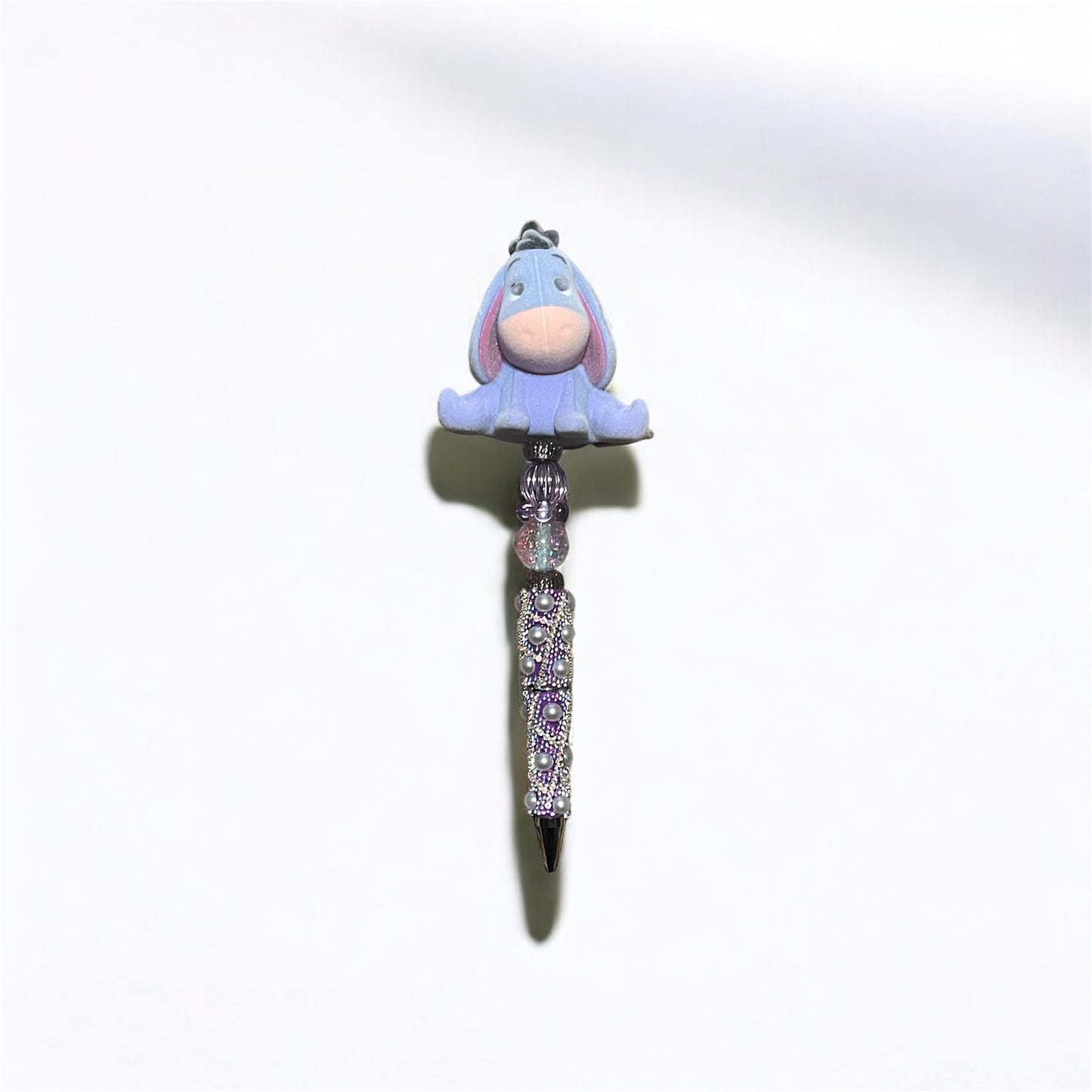 Eeyore-Inspired Rhinestone Pen