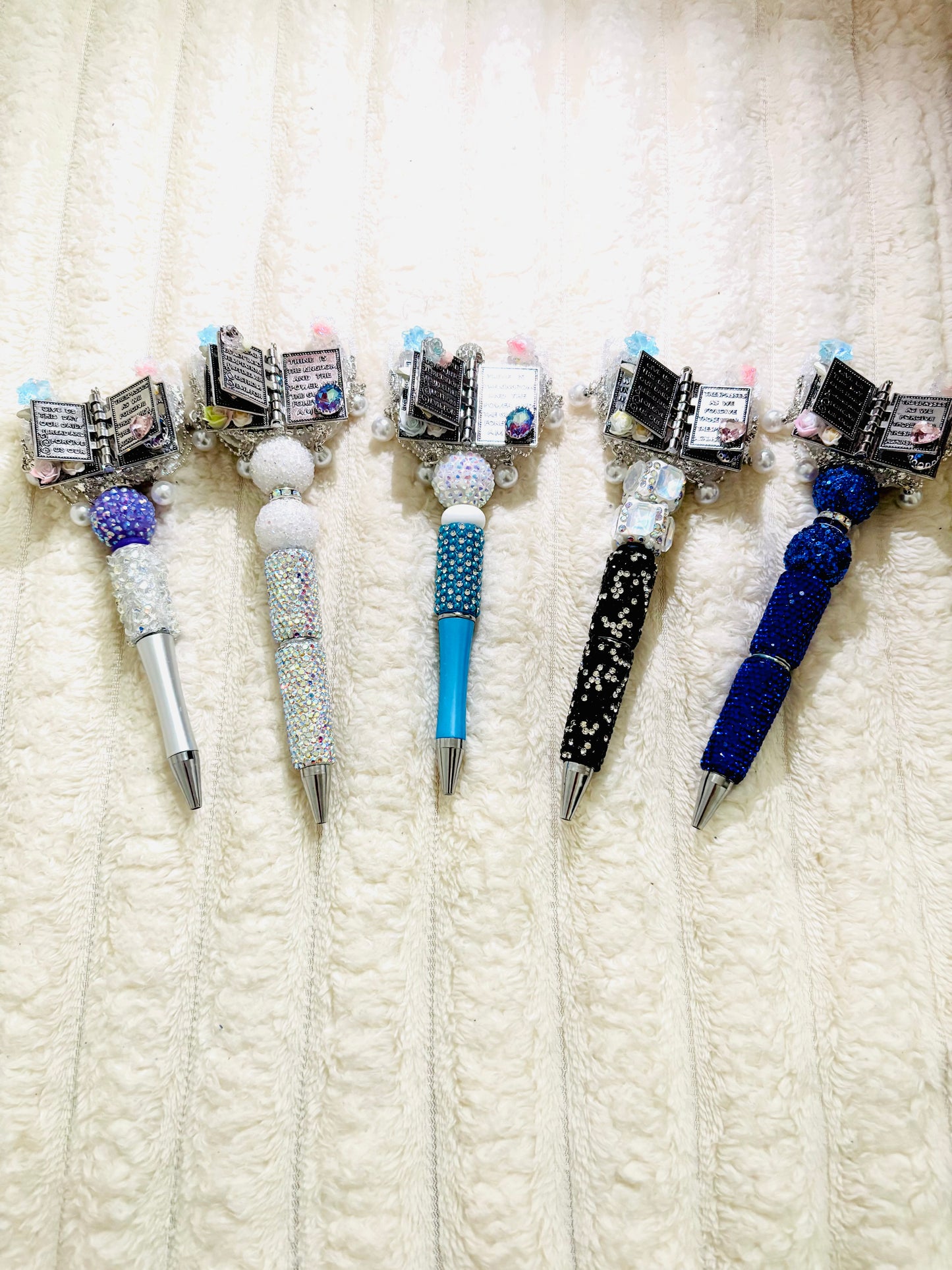 Holy bible stationary pens