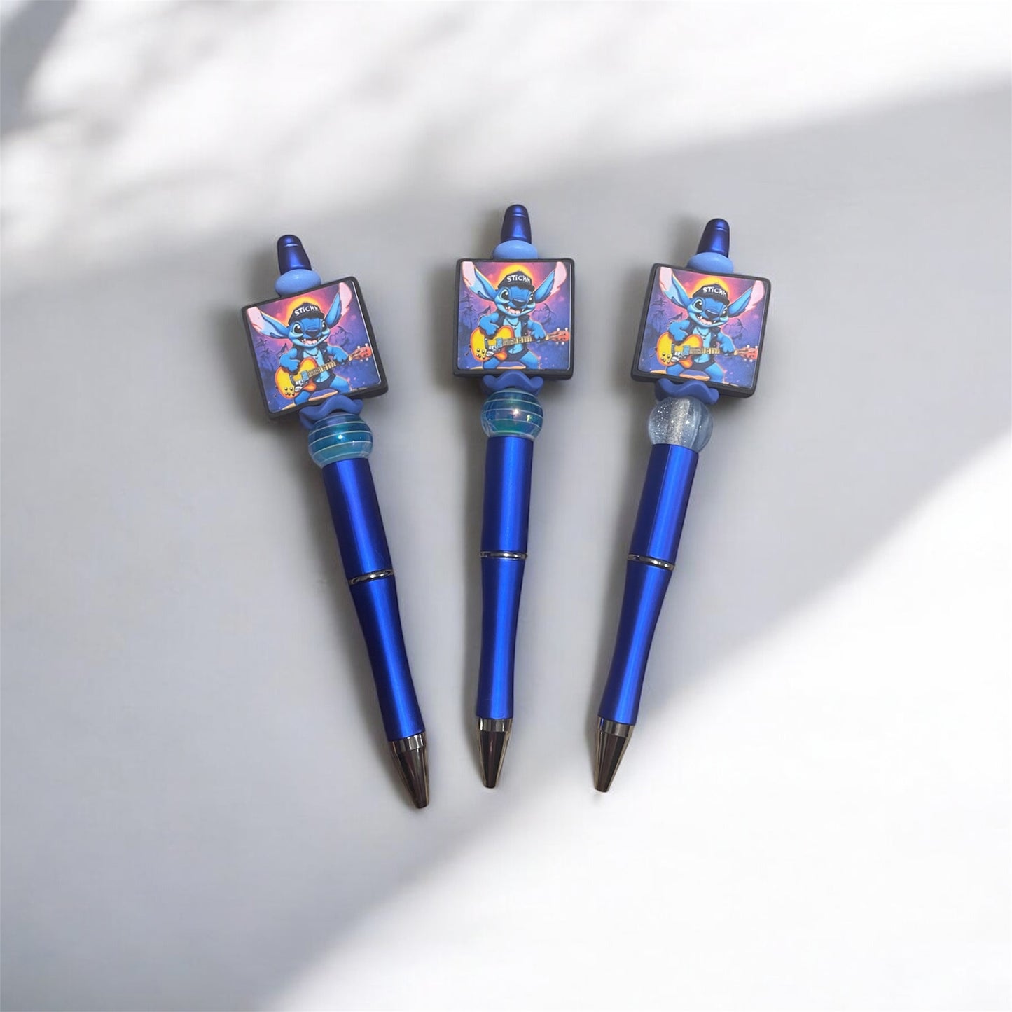 Blue Stitch Guitar Pens